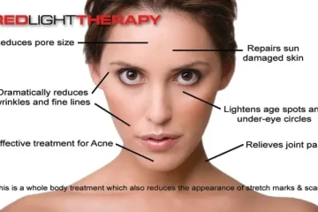 benefits of red light therapy woman